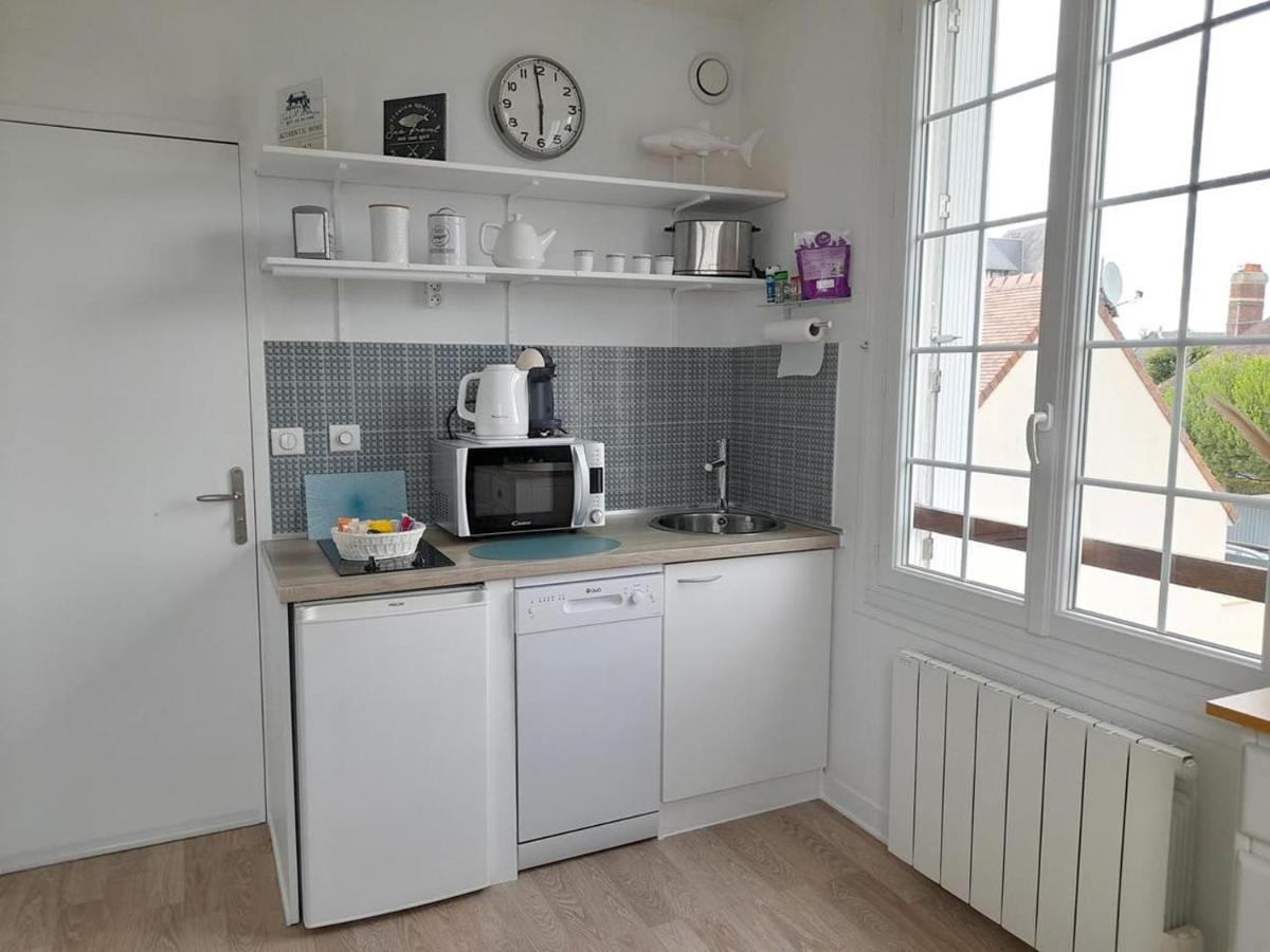 Studio Proche Du Centre Ville Et De La Plage Villers-sur-Mer Exteriör bild